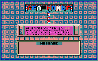 Géo_Monde — screenshot 1